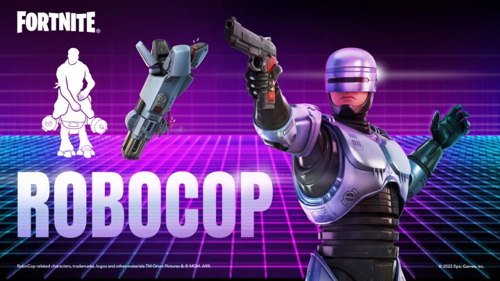 Fortnite RoboCop Skin Added to Item Shop