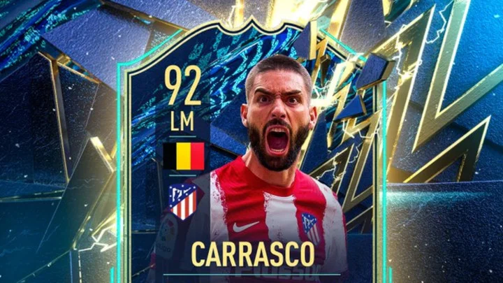 FIFA 22: Yannick Carrasco TOTS Card Leaked