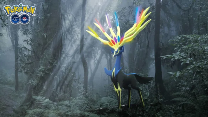 Why is Xerneas Blue in Pokémon GO?